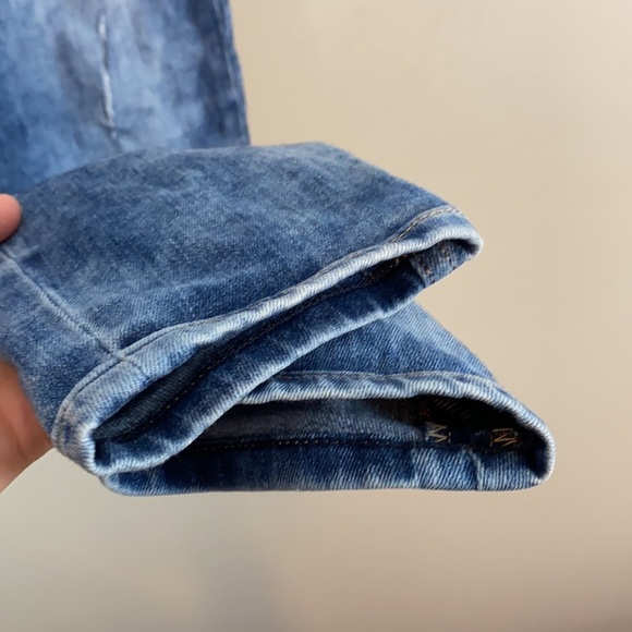 Express High Rise Leggings Acid Wash Jeans Size 4 - Picture 6 of 13